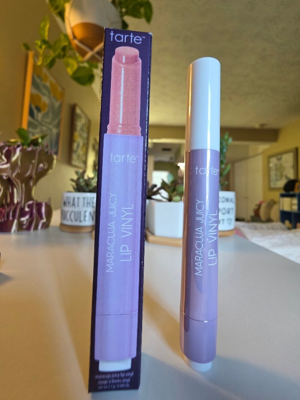 Tarte X St. James Maracuja Juicy Lip Vinyl in Shimmering Daisy